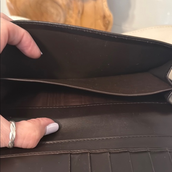 SOLD. SOLD. Gucci  Ophidia Leather Brown Monogram Wallet - Picture 6 of 9